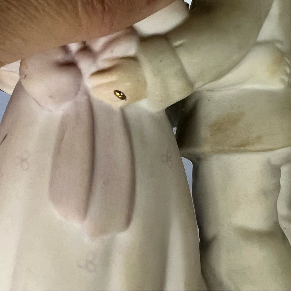 VTG Precious Moments 50th Anniversary #163848 Ceramic Figure READ DESCRIPTION - Picture 8 of 11